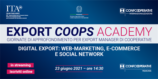 Export Coops Academy: la formazione targata Confcooperative