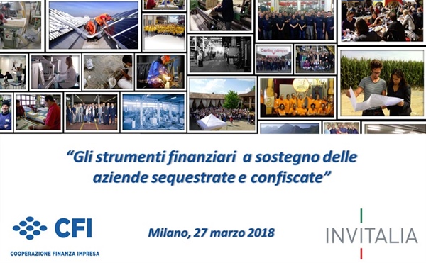 Seminario sugli strumenti finanziari per il rilancio delle aziende sequestrate e confiscate